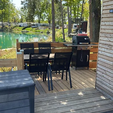 Ferienhaus Sea-lodge, Direkt Am See, Tiny House Dessau-Rosslau